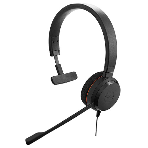JABRA モノラルヘッドセットUSB-A 「EVOLVE 20 UC Mono」